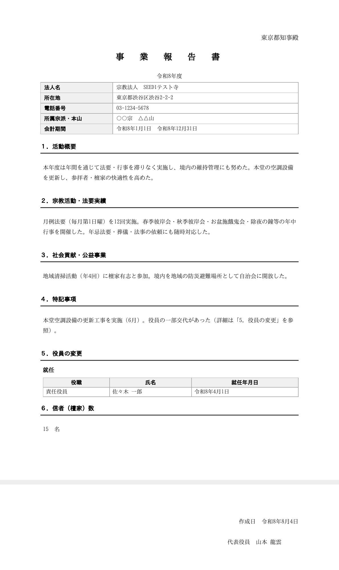 事業報告書PDF
